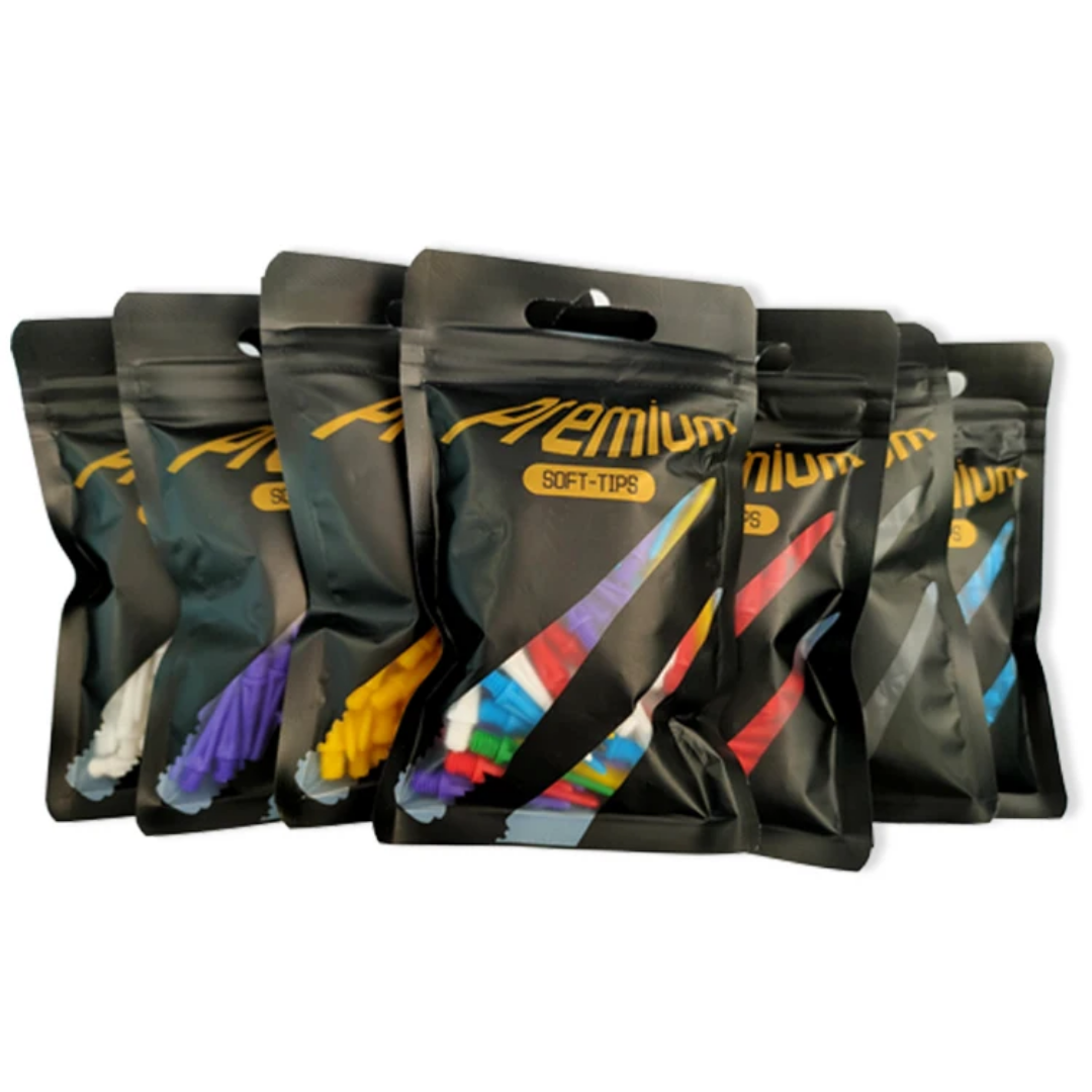 Soft Tip Dart Points – Replacement Plastic Tips for Electronic Dartboards