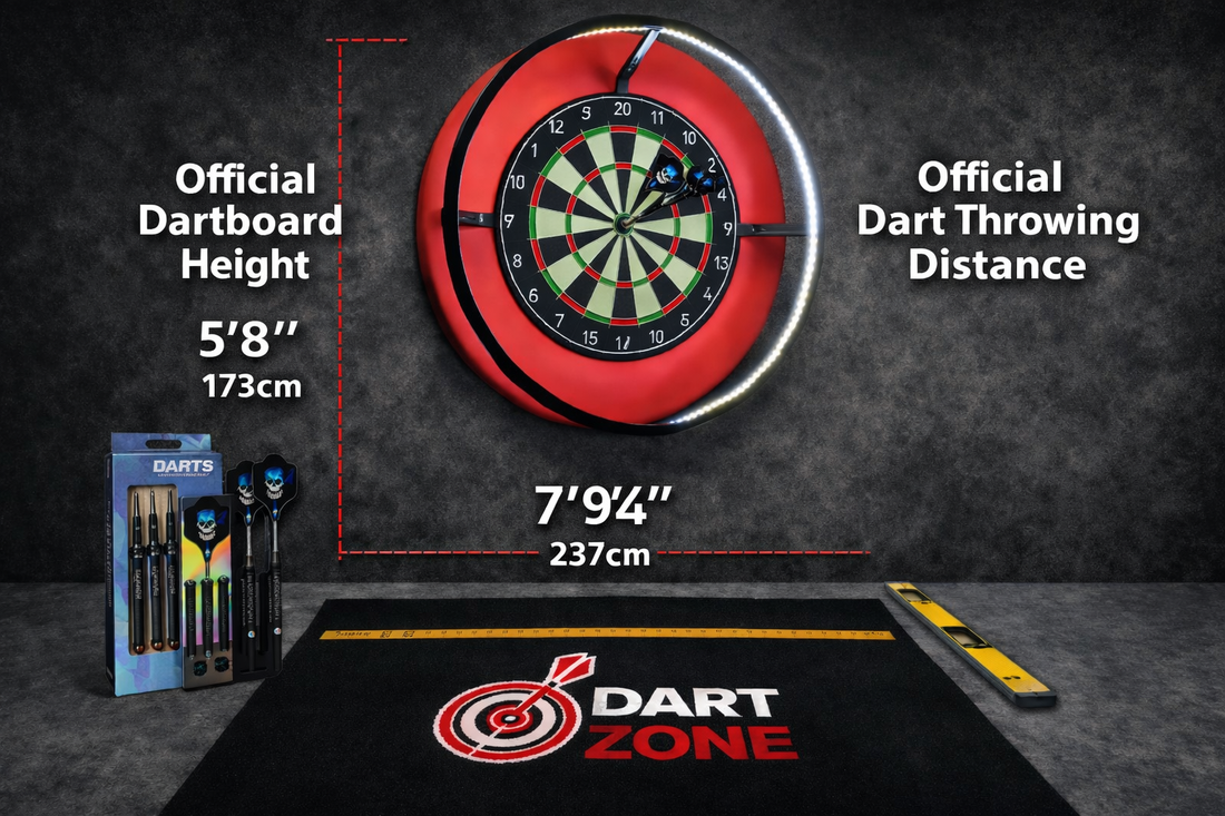 How to Set Up a Dartboard at Home (Official Height & Distance)