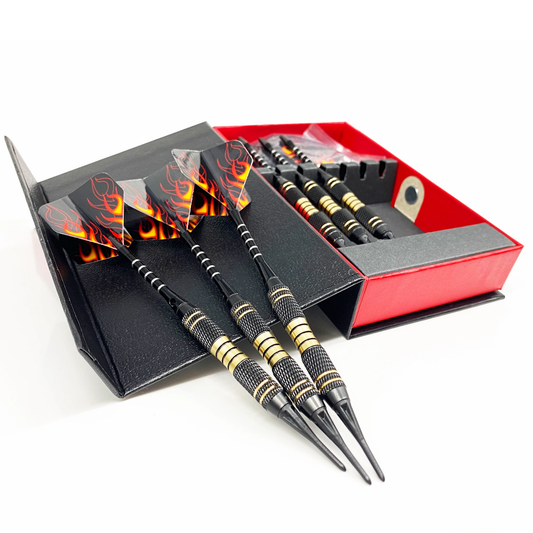 Soft Tip Darts Set – 3-Piece Plastic Tip Darts for Electronic Boards