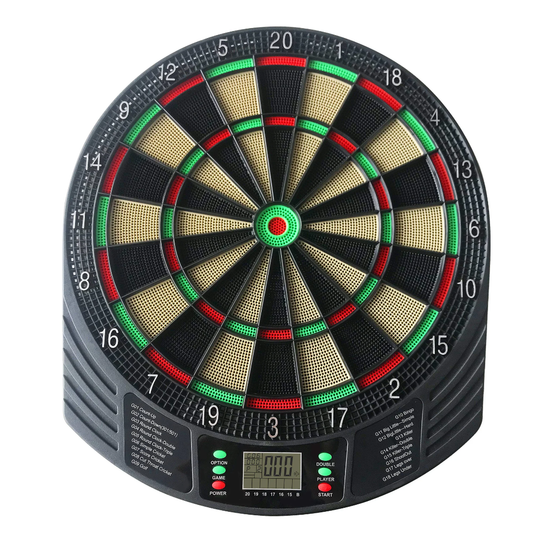 Electronic Soft Tip Dartboard with LCD Scoring & Game Modes