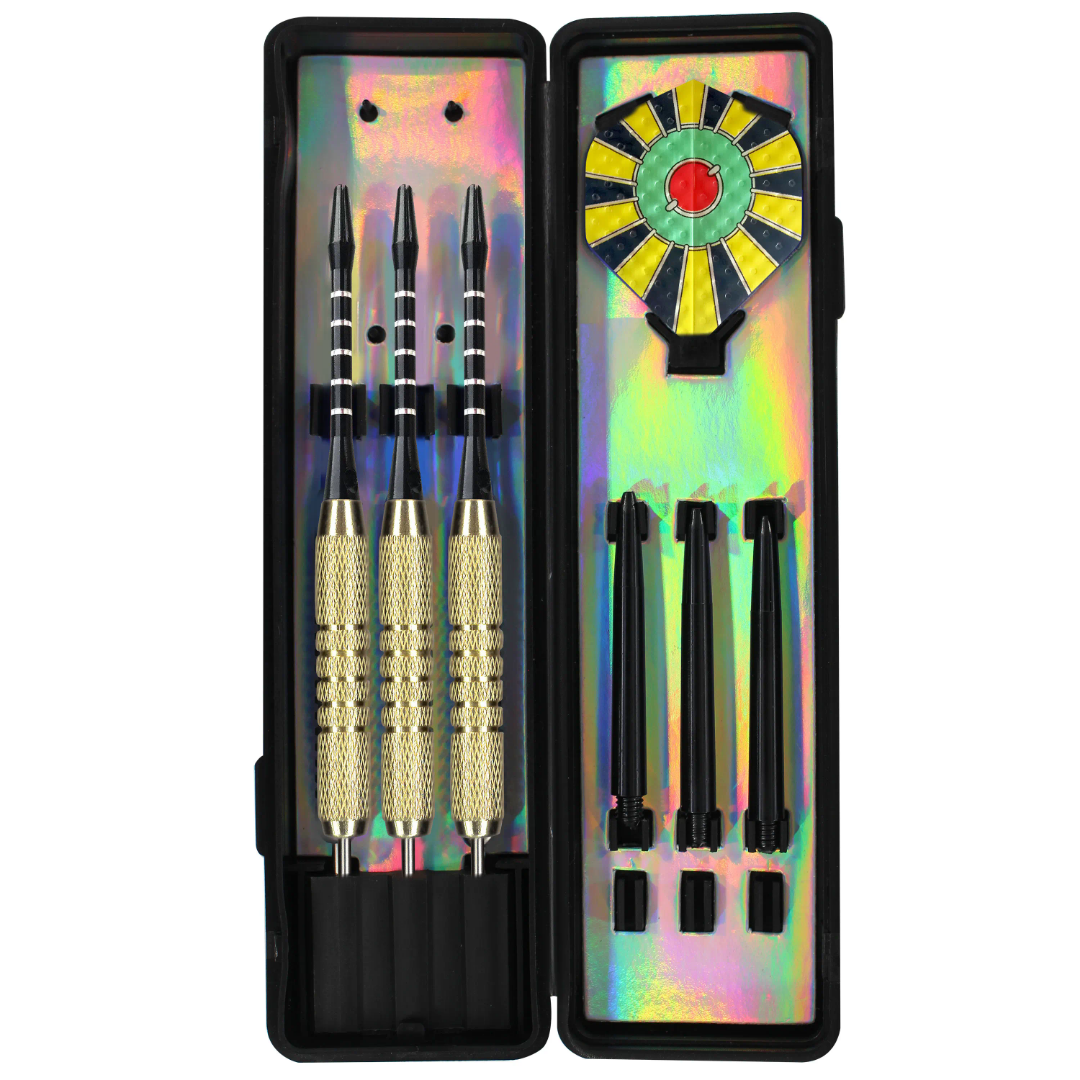 Steel Tip Darts Set – 3-Piece Tungsten Style Darts for Pub & Home Use